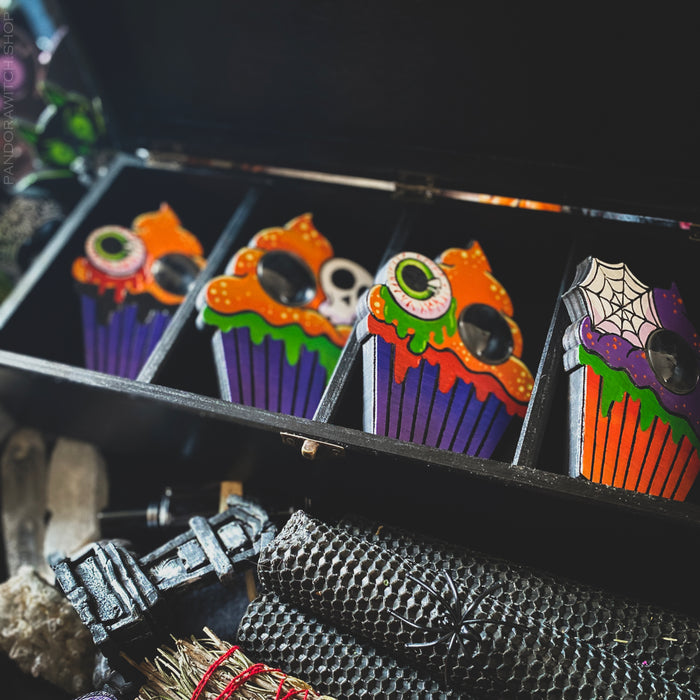 Box - Pumpkin Mood -  For 2 or 4 Tarot decks