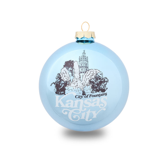 Charlie Hustle Ornament, City of Fountains