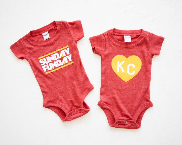 Charlie Hustle Sunday Funday Onesie