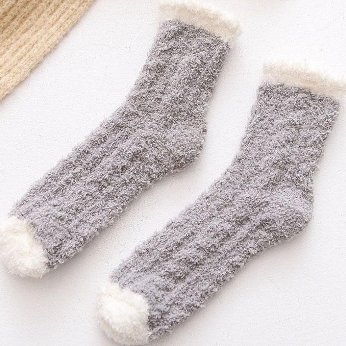 Chaussettes Chaudes en Laine ciaovie