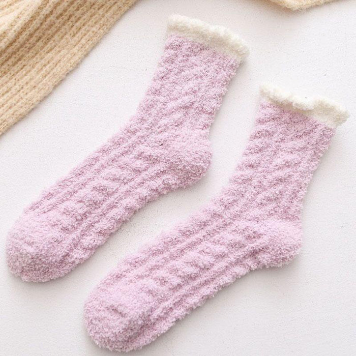 Chaussettes Chaudes en Laine ciaovie