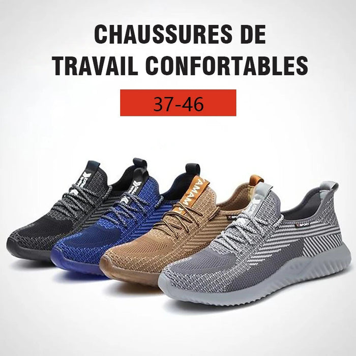 Chaussures de Travail Confortables et Respirantes ciaovie