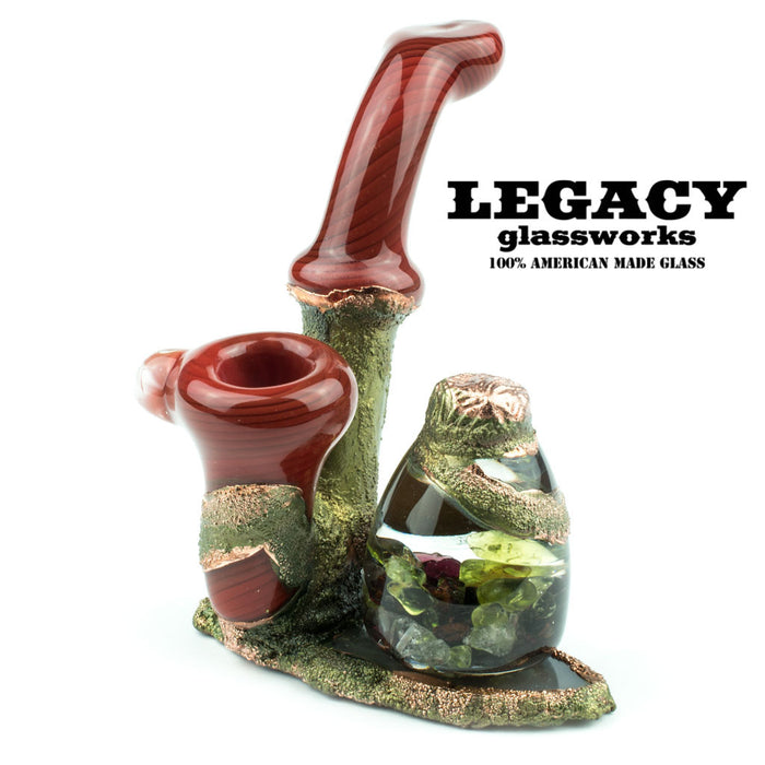 Cherry Glass Agate Sherlock