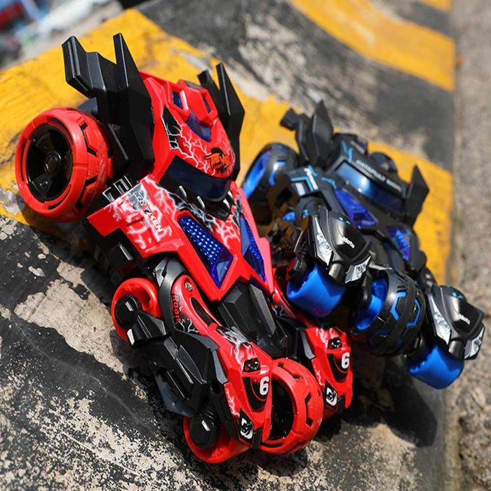 Ciaovie™ 3 en 1 Alliage Catapulte Jouet Voiture avec Deux Motos ciaovie