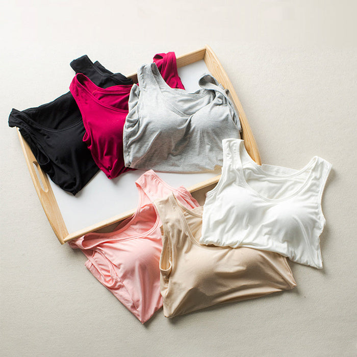 Ciaovie™ Débardeurs Femme Intégré Rembourré ciaovie