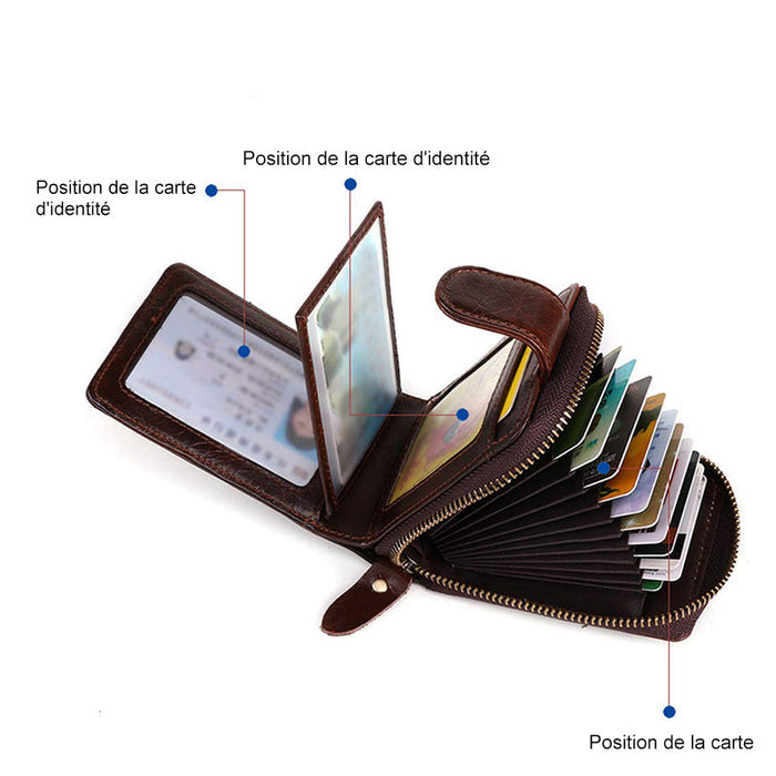 Ciaovie™ Portefeuille de Carte Multifonctionnel ciaovie