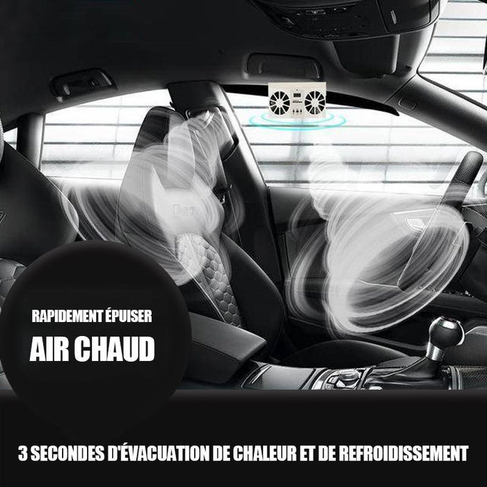 Ciaovie™ Ventilateur D'échappement Solaire De Voiture ciaovie