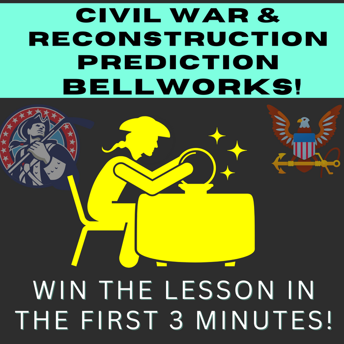 Civil War & Reconstruction Bellworks!