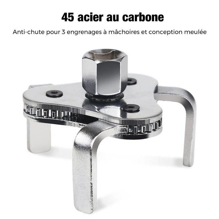 Clé Universelle Réglable pour Filtre à Huile ciaovie