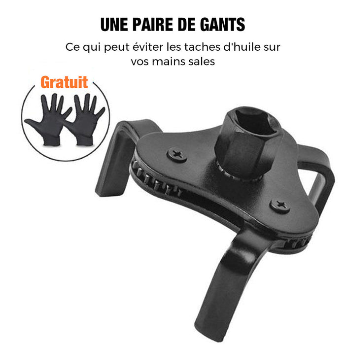 Clé Universelle Réglable pour Filtre à Huile ciaovie