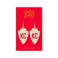 Cleary Lane KC Arrowhead Dangle Earrings