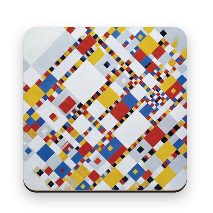Mondriaan Victory Boogie Woogie Coaster