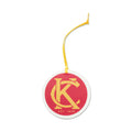 Coasters to Coasters Kansas City Ornament, Red