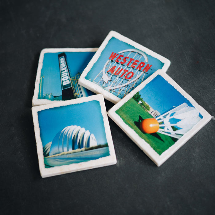 Coasters to Coasters: Western Auto Sign