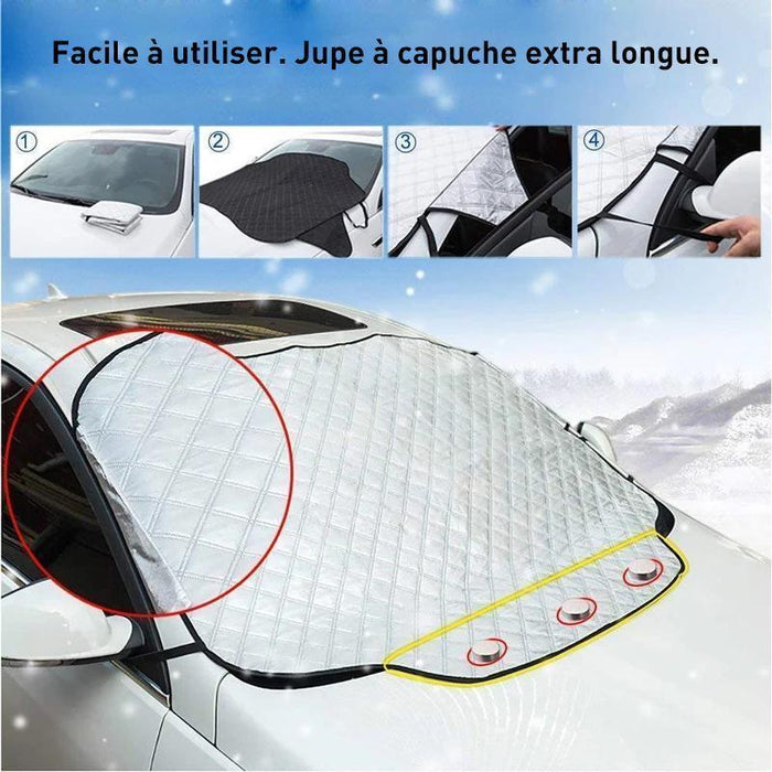Couverture de Pare-brise de Voiture Magnétique ciaovie