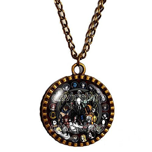 Creepypasta CREEPY PASTA TICCI TOBY Necklace Chain JEFF THE KILLER The Puppeteer