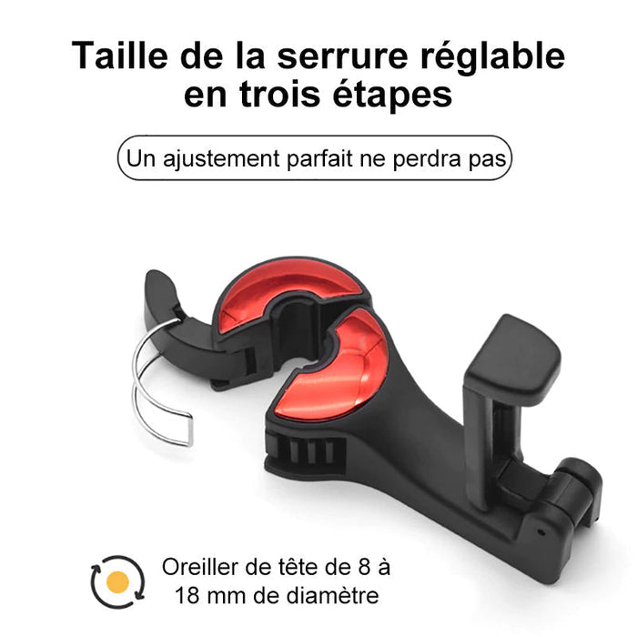 Crochet de Voiture pour Support d'Appui-tête ciaovie
