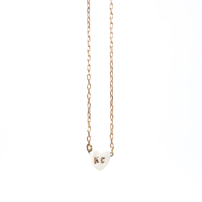 Crown & Heart KC Love Necklace
