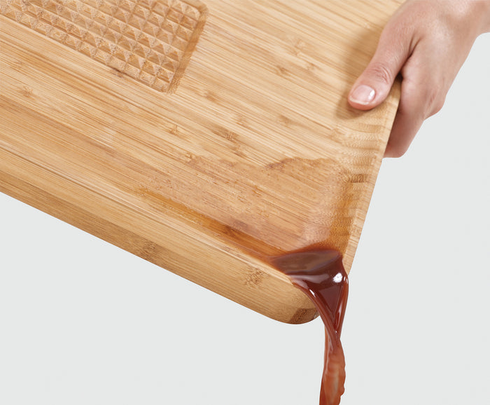 Cut & Carve Bamboo Chopping Board