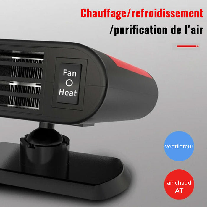 Dégivrage de ventilateur de refroidissement de chauffage de véhicule antibuée 2 EN 1 ciaovie