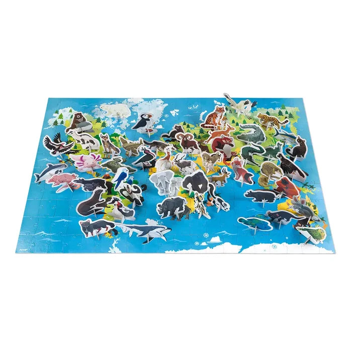 ENDANGERED ANIMALS 200PC PUZZLE