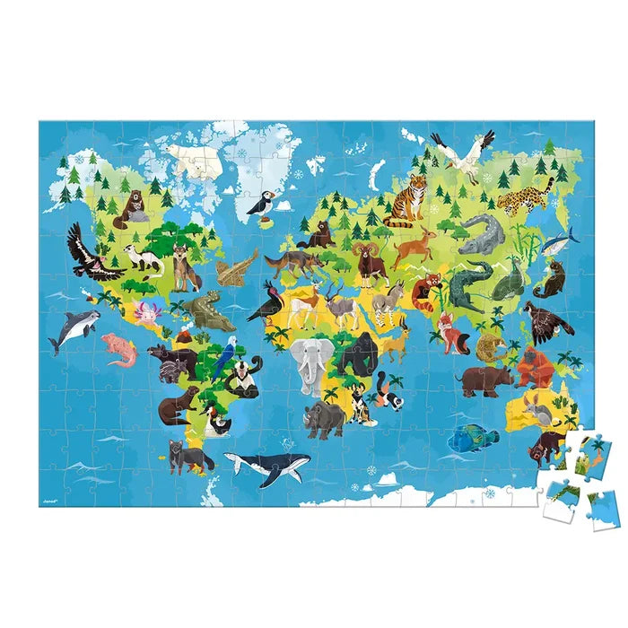 ENDANGERED ANIMALS 200PC PUZZLE