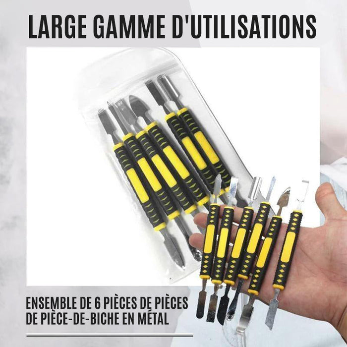 Ensemble de Pied de Biche en Métal (6 PCs) ciaovie