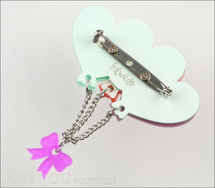 Erstwilder 5th Birthday Lighter Than Air Balloons Brooch Pin Back