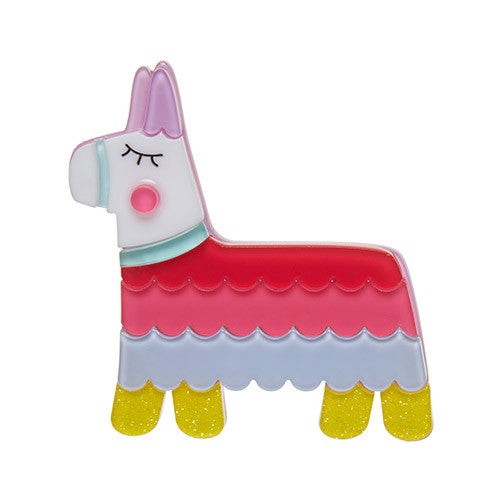 Erstwilder 5th Birthday Viva Pinata Brooch Pin Front