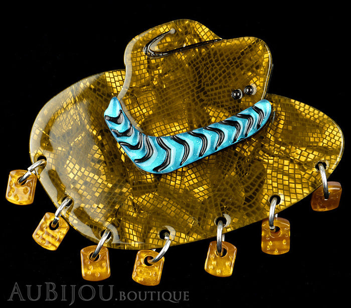Erstwilder What A Corker Cork Hat Brooch Pin Gallery