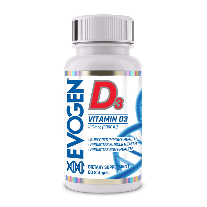 Evogen - D3 - 60 Softgels (5000iu)