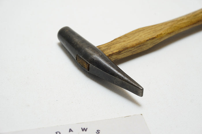 EXQUISITE SMALL JEWELLER'S HAMMER - WHITE OAK HANDLE