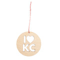 FarmDog Studios I Heart KC Ornament