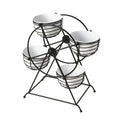 Ferris Wheel Entertaining Dip Bowl Serving Caddy