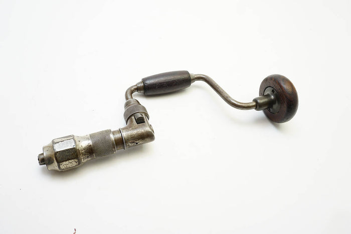 FINE & EARLY JOHN S. FRAY NICKEL PLATED HAND BRACE - 6" SWEEP
