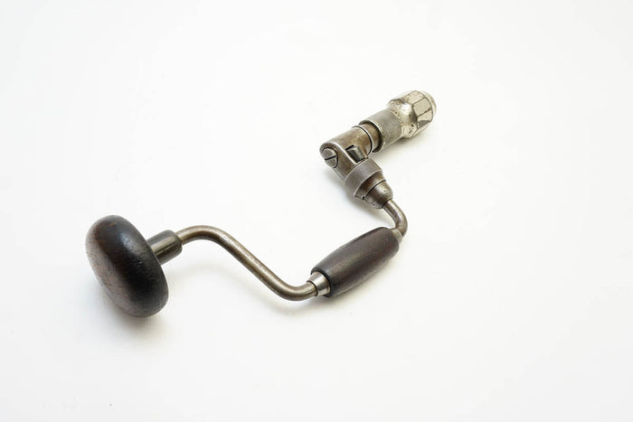 FINE & EARLY JOHN S. FRAY NICKEL PLATED HAND BRACE - 6" SWEEP