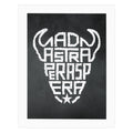 Flint & Field Ad Astra Bison Print