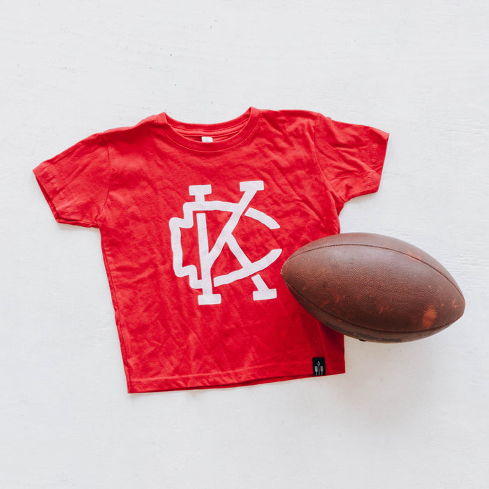 Flint & Field KC Arrowhead Kids Tee