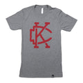 Flint & Field KC Arrowhead Tee - Grey