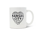 Flint & Field KC Heart Auto Mug