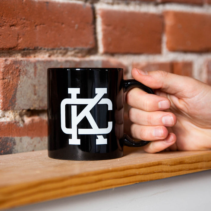 Flint & Field KC Logo Mug - Black