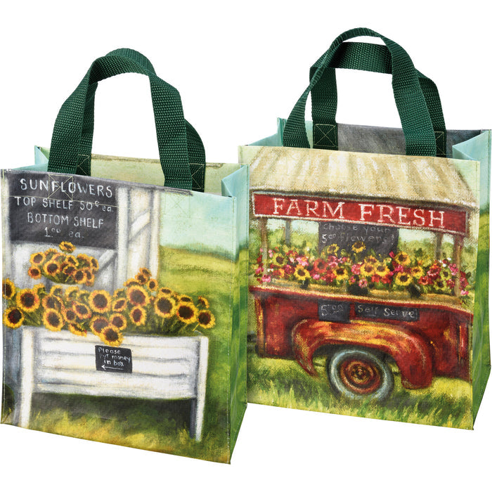 Flowers Daily Tote