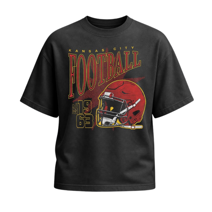 Football Street Tee, Charlie Hustle