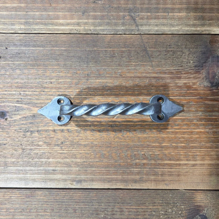 French Country Iron Cabinet Handle - Old West Iron