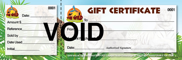 Gift Certifcates
