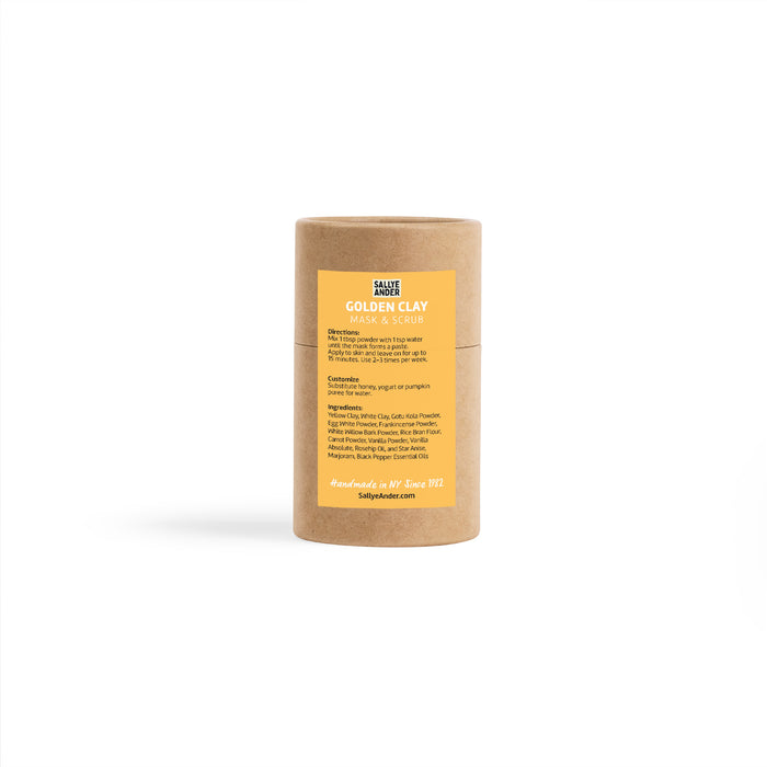 Golden Clay Mask & Scrub
