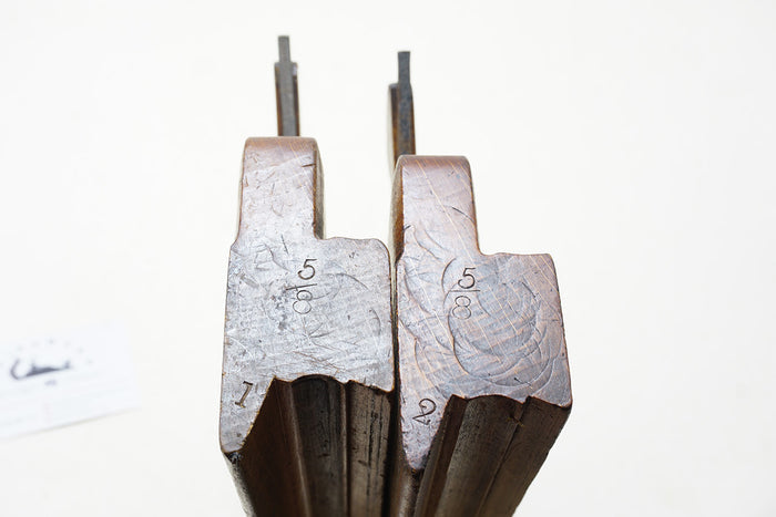 GREAT MATCHED PAIR OF 1ST & 2ND CUT SASH PLANES - MOIR GLASGOW