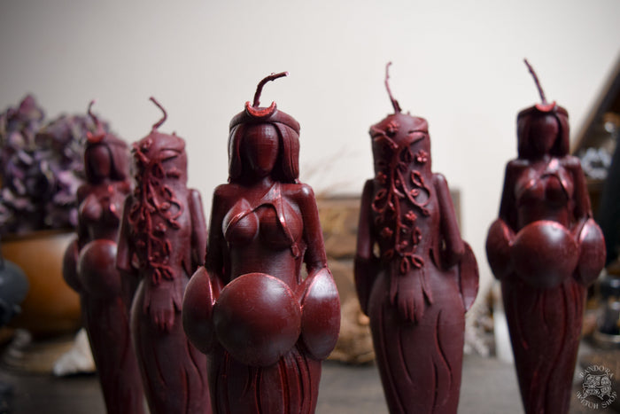 Candle - Great Twilight Goddess - Beeswax Candle