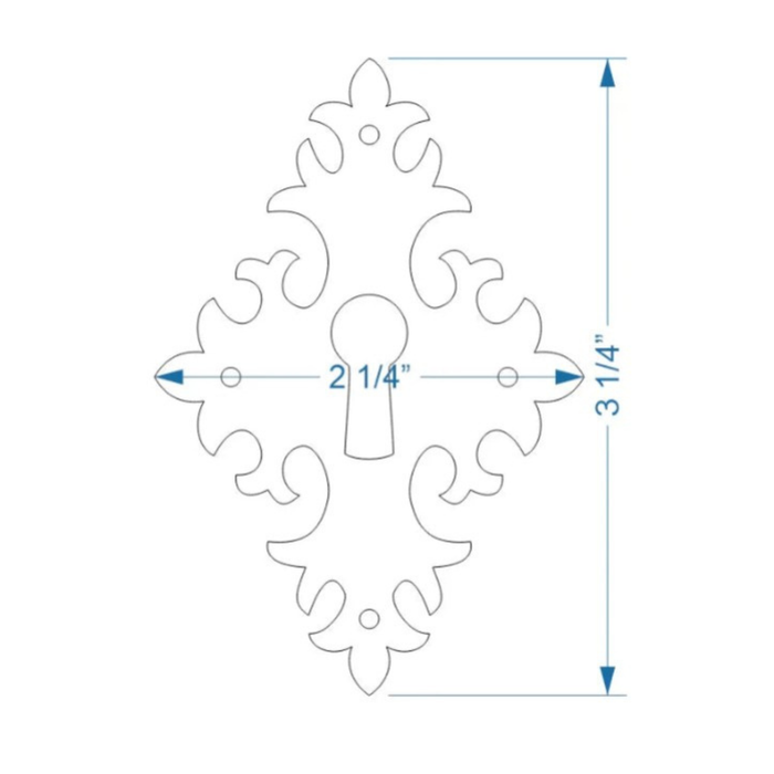 Greek Ionic Escutcheon Plate