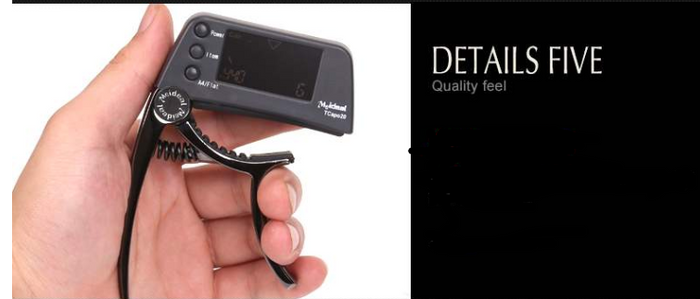 Guitar Capo with Built-in Tuner cjdropshipping